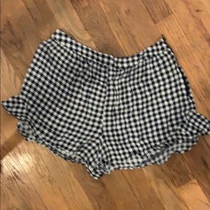 Xhileration gingham shorts